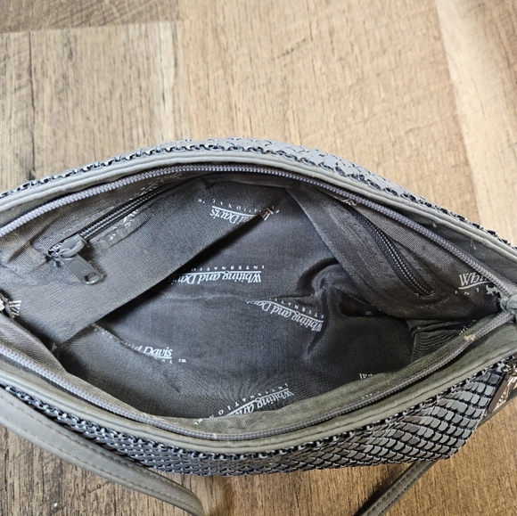 Whiting & Davis Mesh Bag Gray - Picture 7 of 8